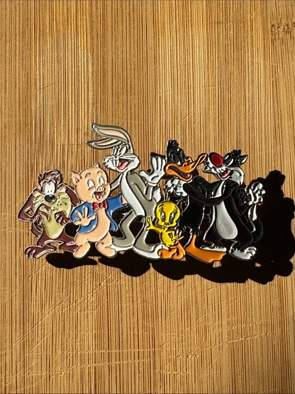 Vintage Looney Tunes Collection HAIR CLIP 1995 Includes Taz Bugs Bunny Tweety
